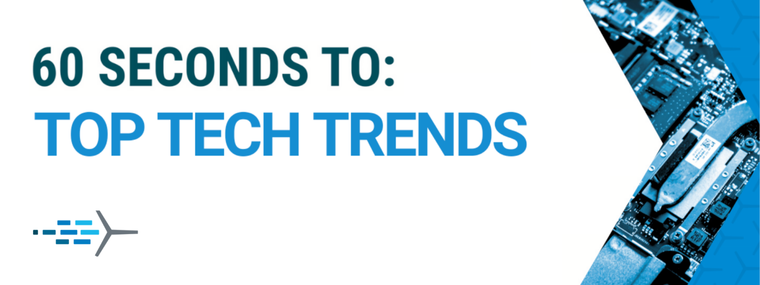 60 Seconds to: Top Tech Trends Header